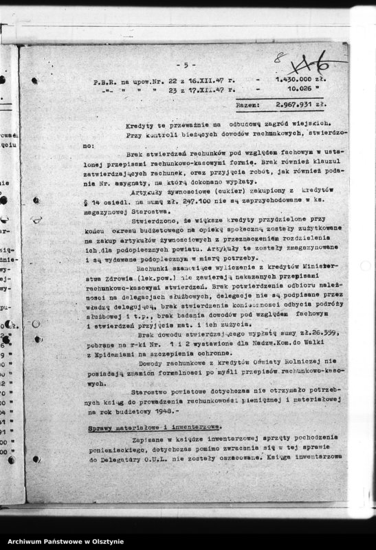 Obraz 10 z jednostki "Inspekcje budżetowe i rolne"