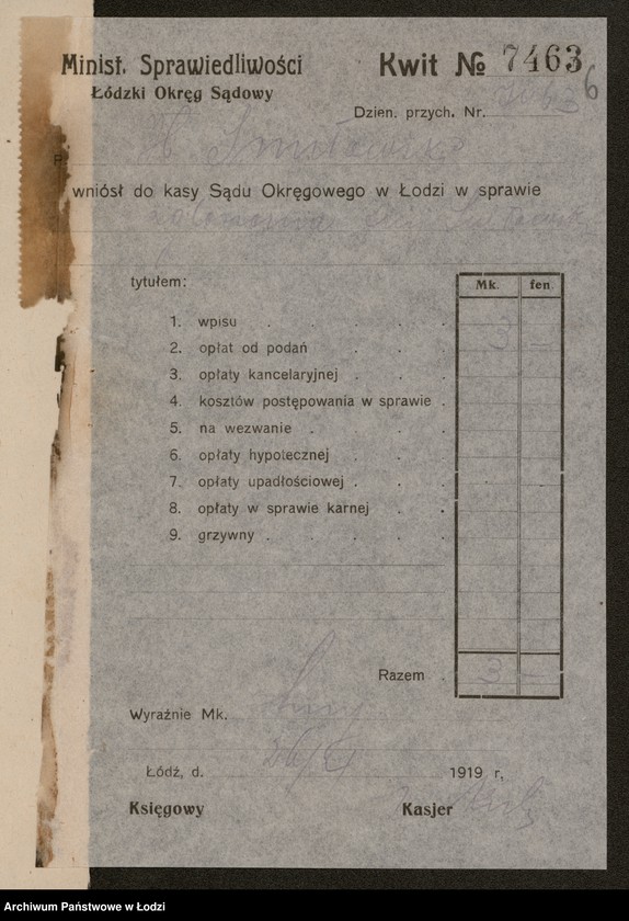 Obraz 8 z jednostki "Józef Śmigłowski- skład artykułów technicznych i agentura"