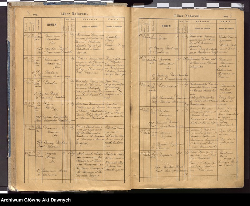 image.from.unit.number "Parafia: Lwów, par. św. Marcina. Dekanat: Lwów. Księga metrykalna urodzeń, ślubów i zgonów dla parafii miejskiej i przedmieść: Zamarstynów i Zniesienie."