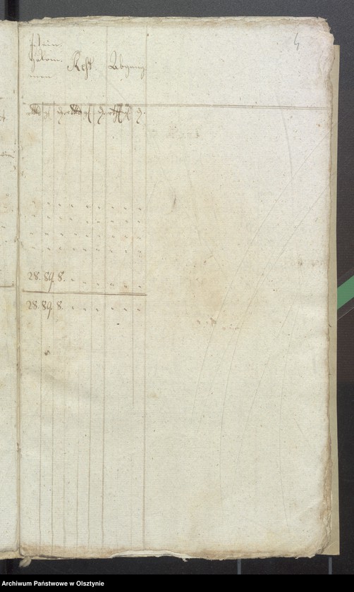 image.from.unit.number "Kobultische Kirchen-Rechnung über Einnahme und Ausgabe Geld"
