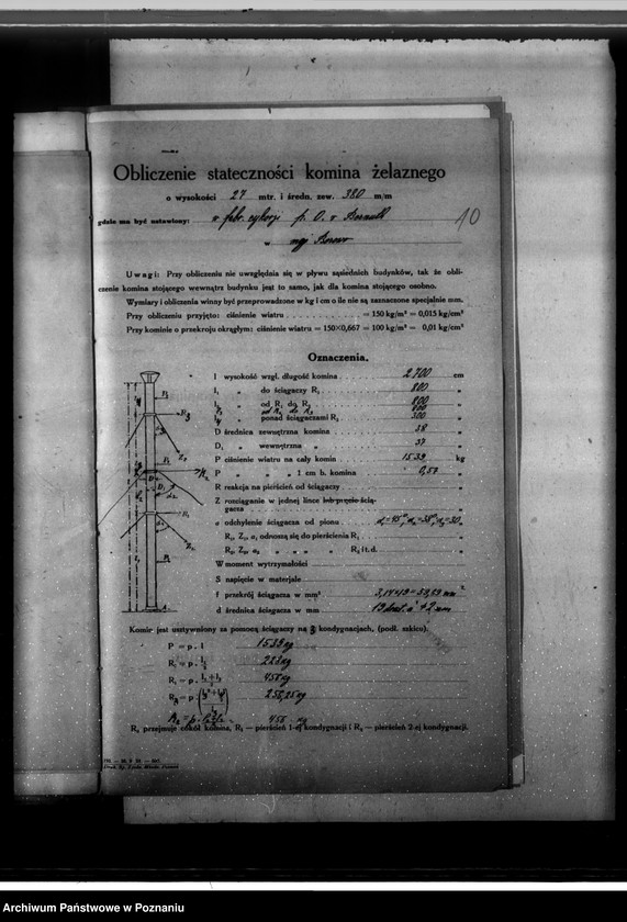 Obraz 14 z jednostki "Fabryka cykorii w Borowie pow. kościański własność O. Bernutha nr woj. kotła 6294"
