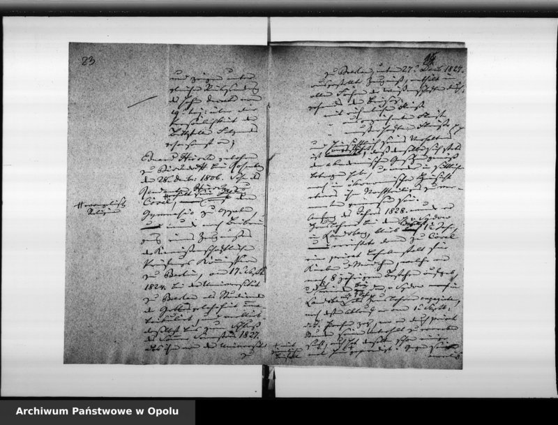 Obraz 19 z jednostki "Acta über die Einsendung der Nachweisung über die schon herausgekommenen ferner erscheinenden und aufgehörten Zeit und Flugschriften"