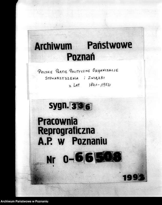 Obraz 1 z jednostki "Korespondencja Komend Powiatowych Związku Strzeleckiego w: Wyrzysku, Czarnkowie oraz w Koninie z jednostkami podległymi"
