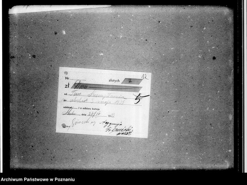 Obraz 17 z jednostki "Lista składek członkowskich Towarzystwa Przemysłowców w Strzelnie. Rachunki, pokwitowania"