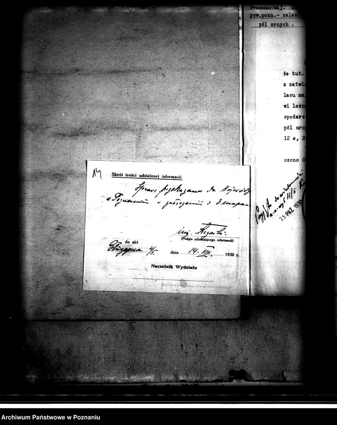 Obraz 17 z jednostki "Majątek Konarzewo powiatu poznańskiego wyłączenie z art. 4 i 5 ustawy o reformie rolnej"