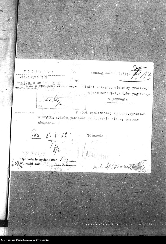 Obraz 17 z jednostki "Pow. lekarz Weterynaryjny Szamotuły"