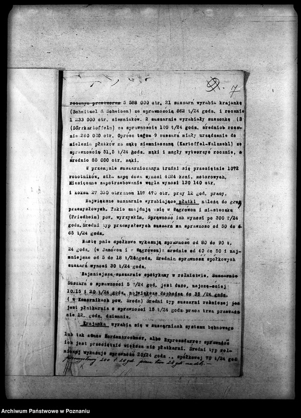 Obraz 10 z jednostki "Wykazy statystyczne, materiał i różne dane"