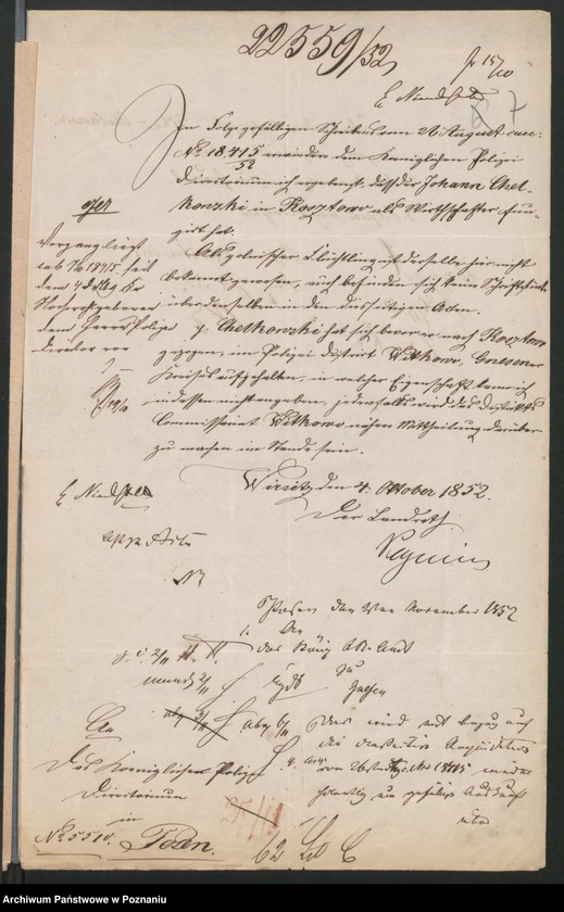 Obraz 12 z jednostki "A. betr. Johann Chełkowski Wirtschaftsbeamte /Julian Chełkowski/"