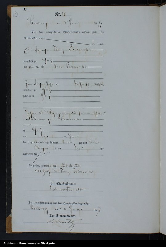image.from.unit.number "Sterbe-Neben-Register Nr 1 - 51"