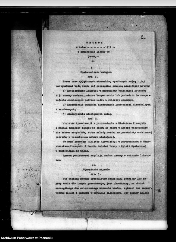 Obraz 6 z jednostki "Sprawy prawne ogólne okólniki i rozporządzenia ministerialne"