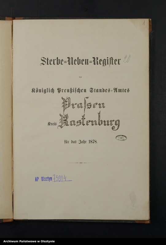 image.from.unit.number "Sterbe-Neben-Register Nr 1 - 46"