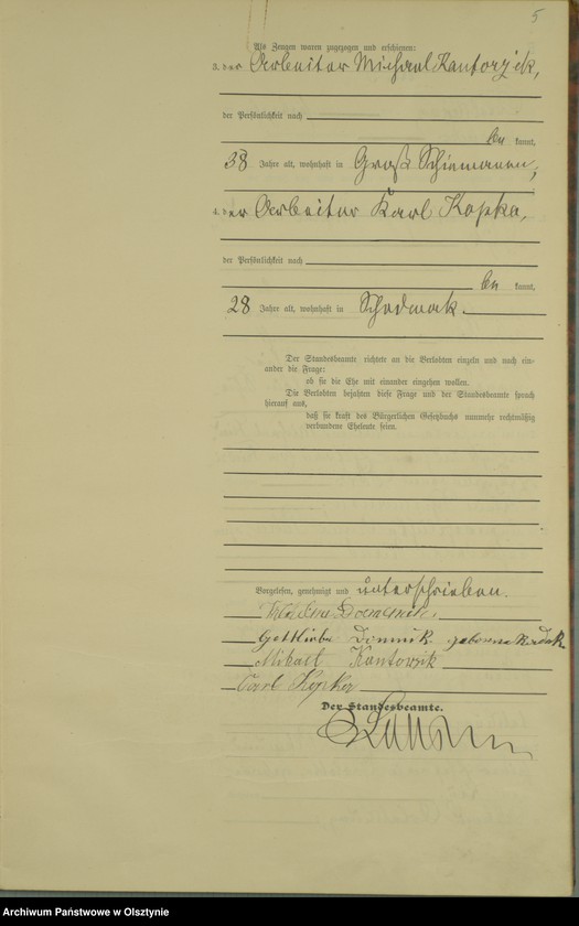 image.from.unit.number "Heiraths-Haupt-Register Nr 1 - 16"