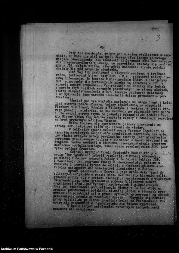 Obraz 7 z jednostki "Sprawozdania z życia mniejszości narodowych za okres od stycznia do czerwca 1935 r."