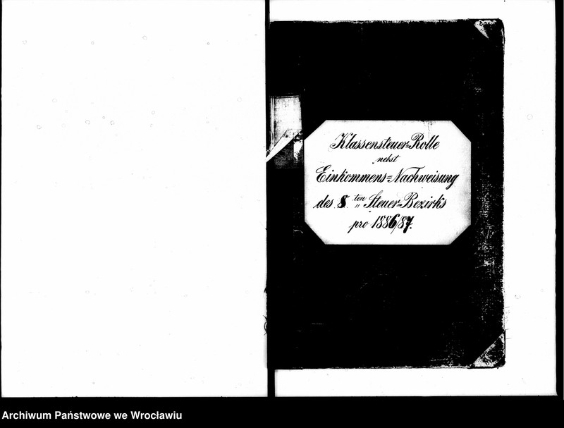 image.from.unit.number "Klassensteuerrolle nebst Eikommens - Nachweisung"