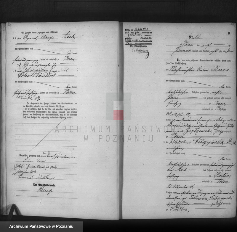 Obraz 14 z jednostki "Księga małżeństw t. I"