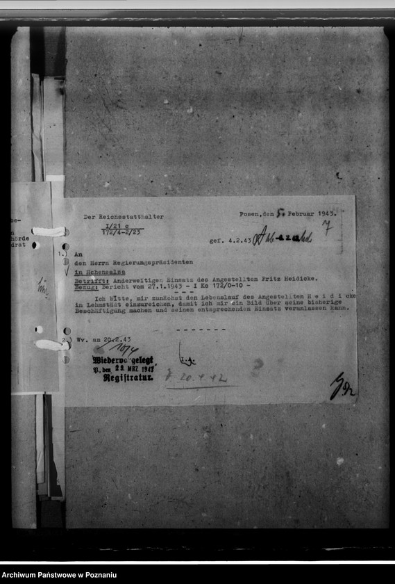 Obraz 11 z jednostki "Rast, Erich; Heidicke, Fritz - urzędnicy"