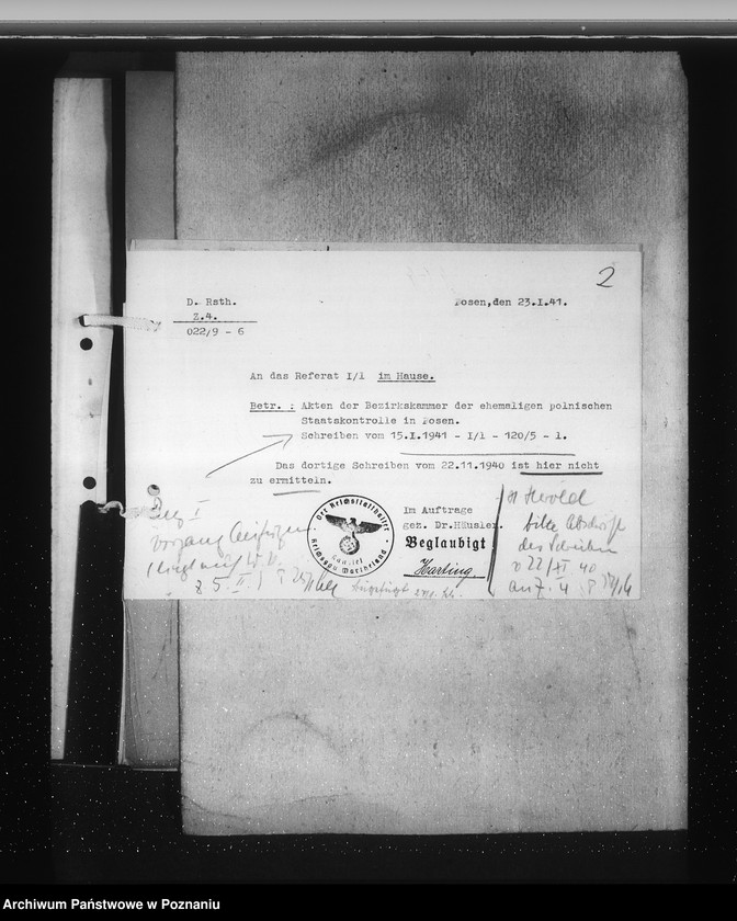 Obraz 6 z jednostki "Vorgänge über Makulatur"