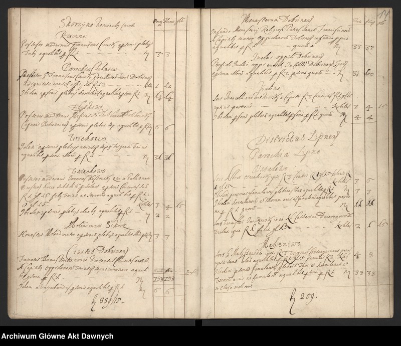 image.from.unit.number "Rozliczenie pogłównego i poboru z 1664 r. - czy to 150, czy 151?."