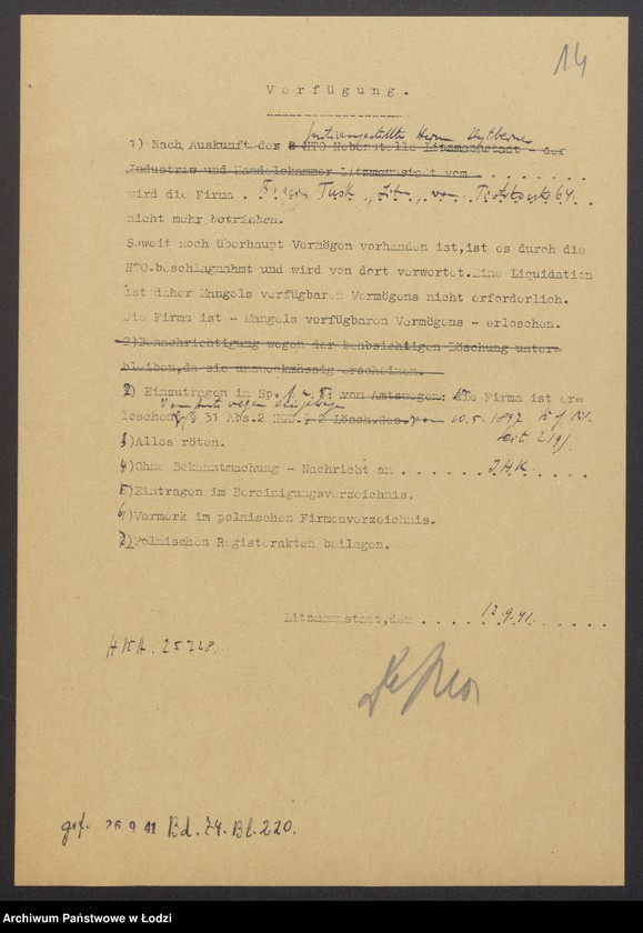 Obraz 16 z jednostki "Izrael Tusk, Szlama Tusk- fabryka wyrobów włókienniczych"