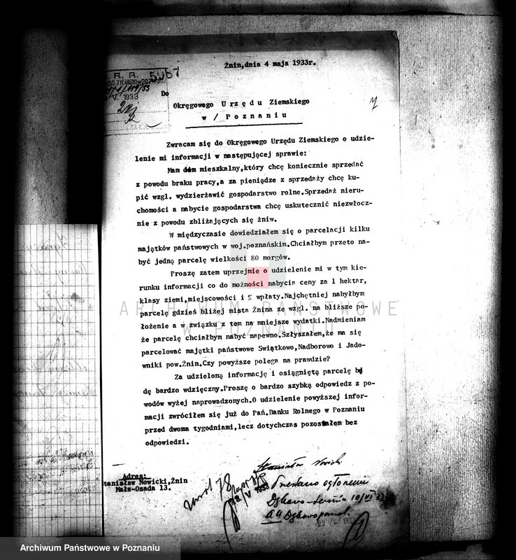 Obraz 14 z jednostki "Majątek Dębowo powiatu wyrzyskiego parcelacja rządowa"