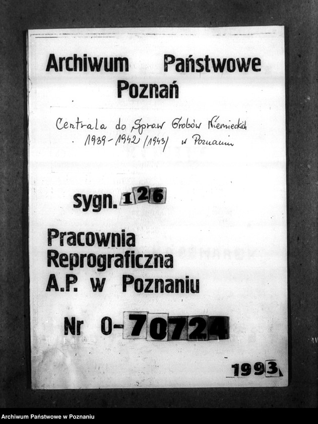 Obraz 1 z jednostki "Fritz Enderich aus Wollstein (Wolsztyn)"