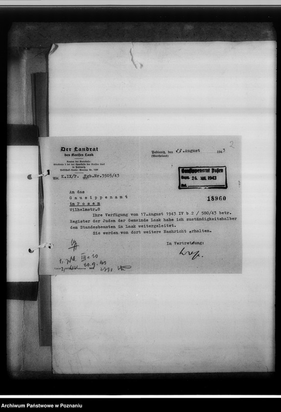 Obraz 6 z jednostki "Judenregister [Pabianice powiat Łask]"