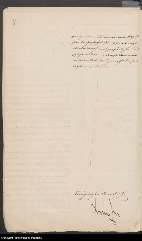 Obraz 12 z jednostki "Die von den Landräten der polnischen Grenzkreise über die öffentlichen Zustände zu erstattenden Wochenberichte."