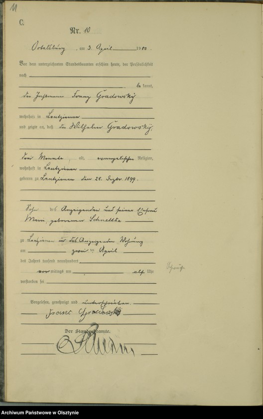 image.from.unit.number "Sterbe-Haupt-Register Nr 1 - 46"