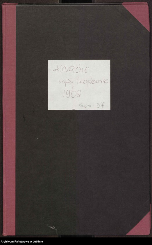 Obraz 2 z jednostki "Księga urodzeń, małżeństw i zgonów"