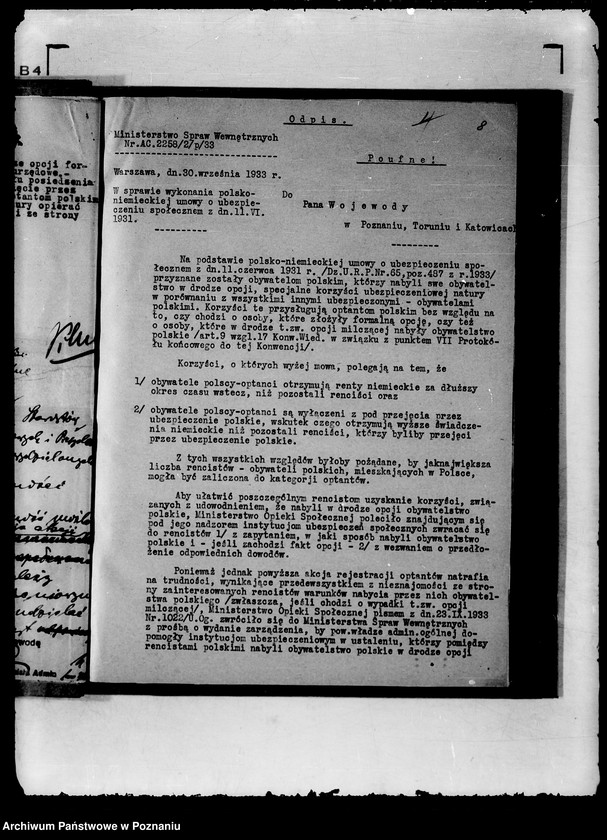 Obraz 11 z jednostki "/Sprawy obywatelstwa/"