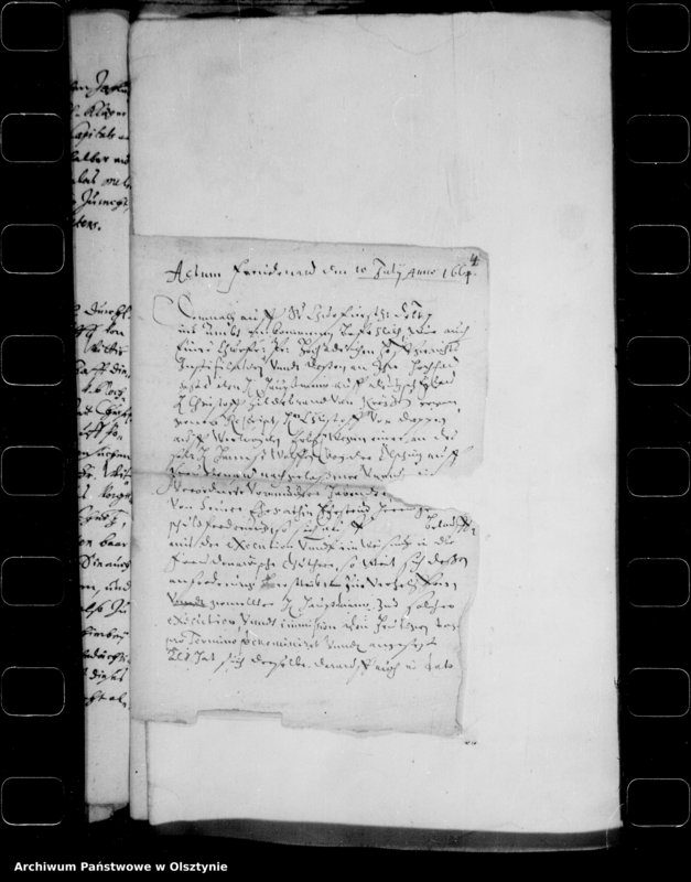 image.from.unit.number "Klag-Libell in puncto debiti liquidissimi Hn. X-ph Albr. von Perband auff Kewitten contra Sätliche Erben des Hans Wolff von der Ölschnitz auf Fredenau"