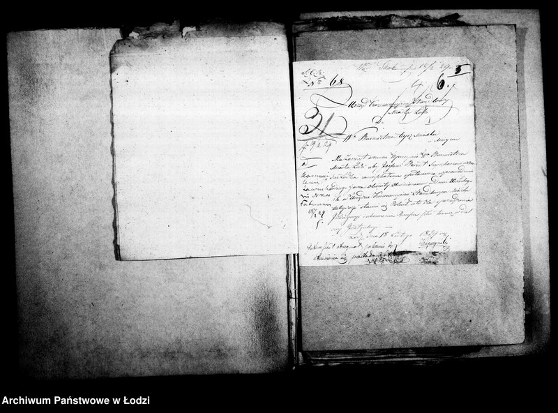 Obraz 10 z jednostki "Akta tyczące się popełnionych defraudacji skarbowych"