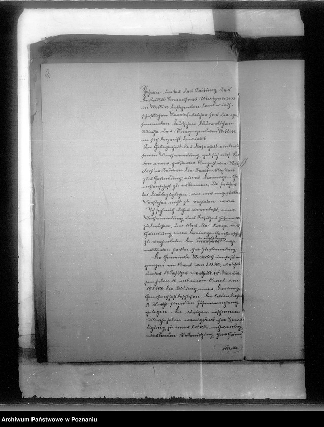 Obraz 6 z jednostki "Bildung der Draenage Genossenschaft Hochdorf Kreises Jarotschin /Wysogotówek/"