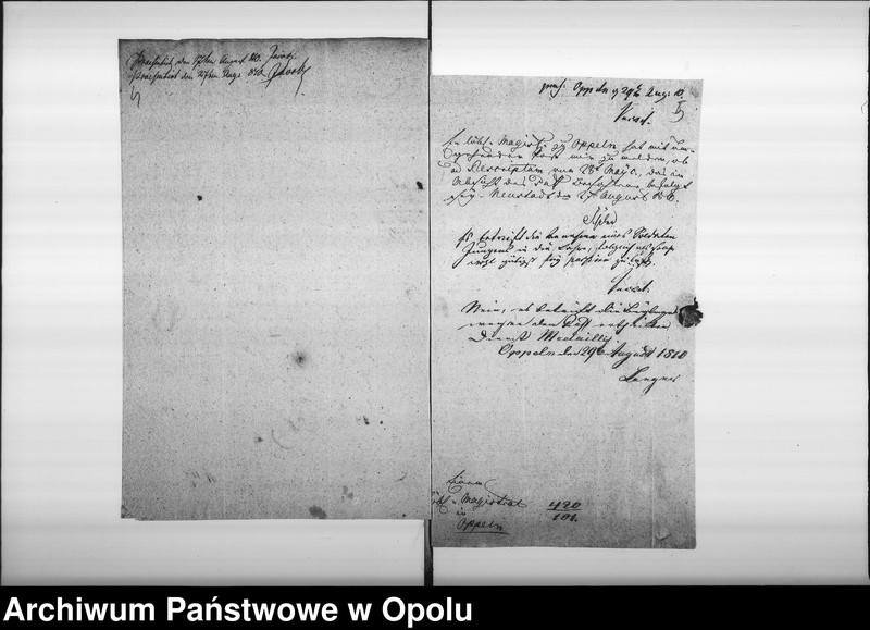 Obraz 7 z jednostki "Acta von Aufstellung der Gedächtniß Tafeln für gebliebene Krieger und Vaterlands Vertheidiger Vol: I"