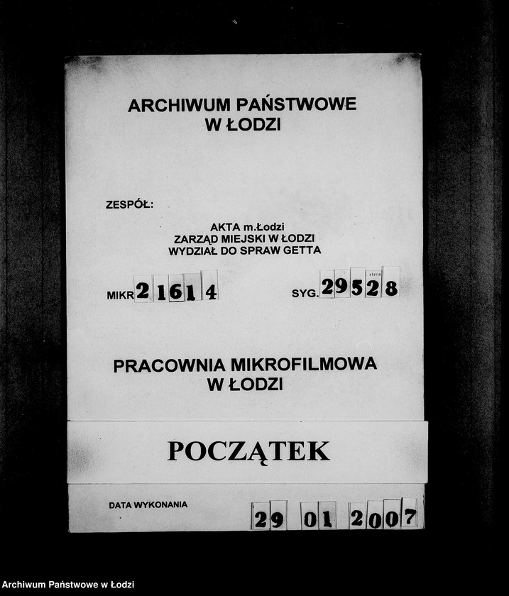 Obraz 1 z jednostki "J[uden] 1301-1320. [Wnioski Żydów z Getta o zwrot należności za towary wzięte na kredyt]"