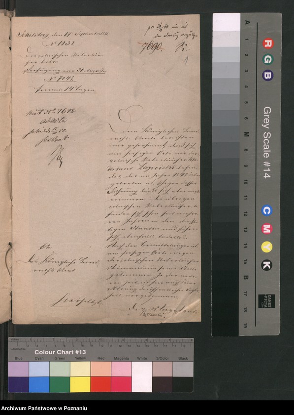 Obraz 4 z jednostki "A. betr. die polizeiliche Beaufsichtigung des polnischen Überläufers Paul /Wladislaus/ Zagrodzki zu Schildberg jetzt Godziętowo"