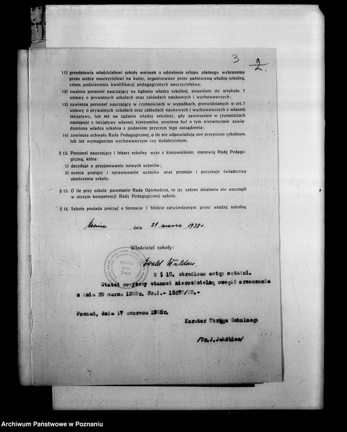 Obraz 7 z jednostki "Prywatna Szkoła Powszechna z niemieckim językiem nauczania Mosina powiat Śrem"