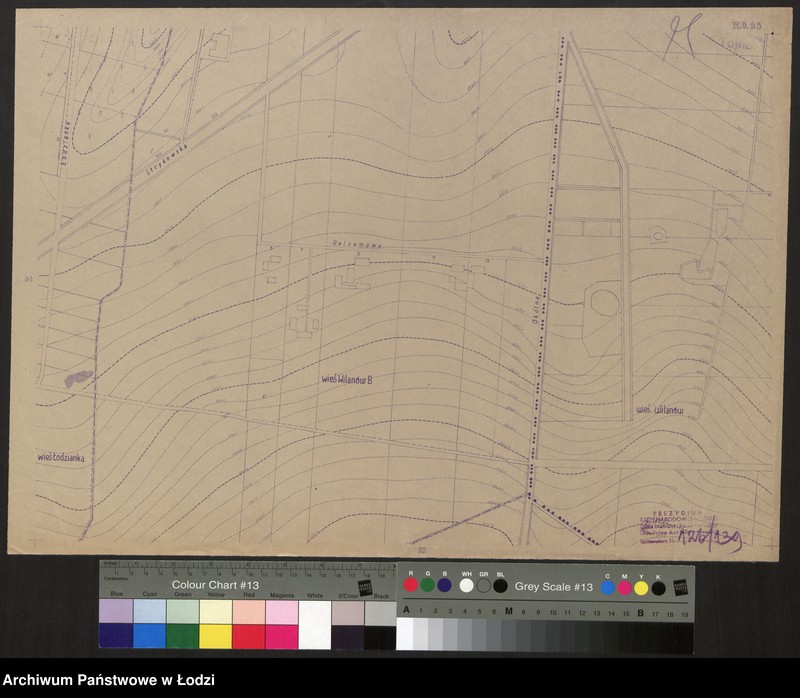 Obraz 1 z jednostki "Plan miasta Łodzi. Sekcja NO 95"