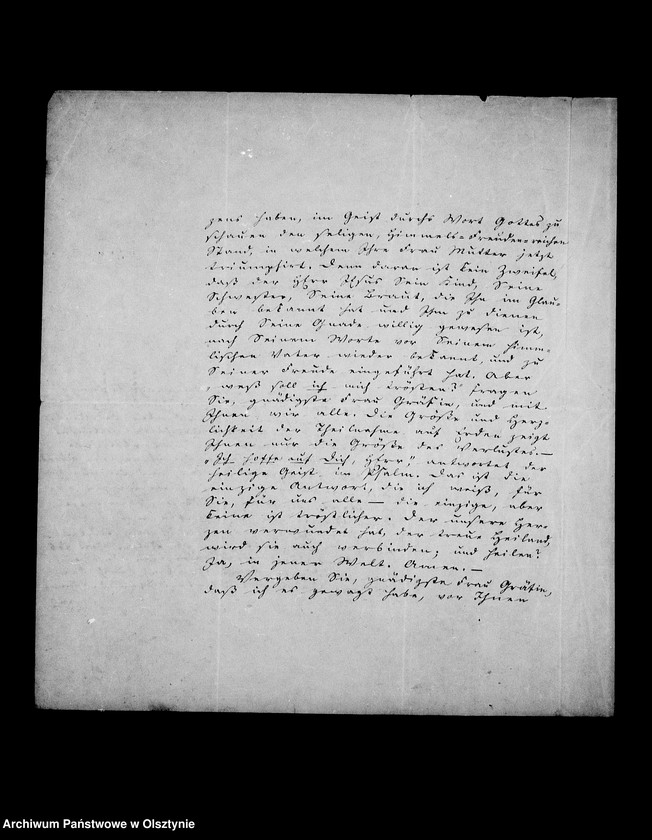 image.from.unit.number "/46 Briefe von Geistlichen aller Amtsstufen und einiger Lehrer an Anna Gfin Lehndorff geb. Hahn/"