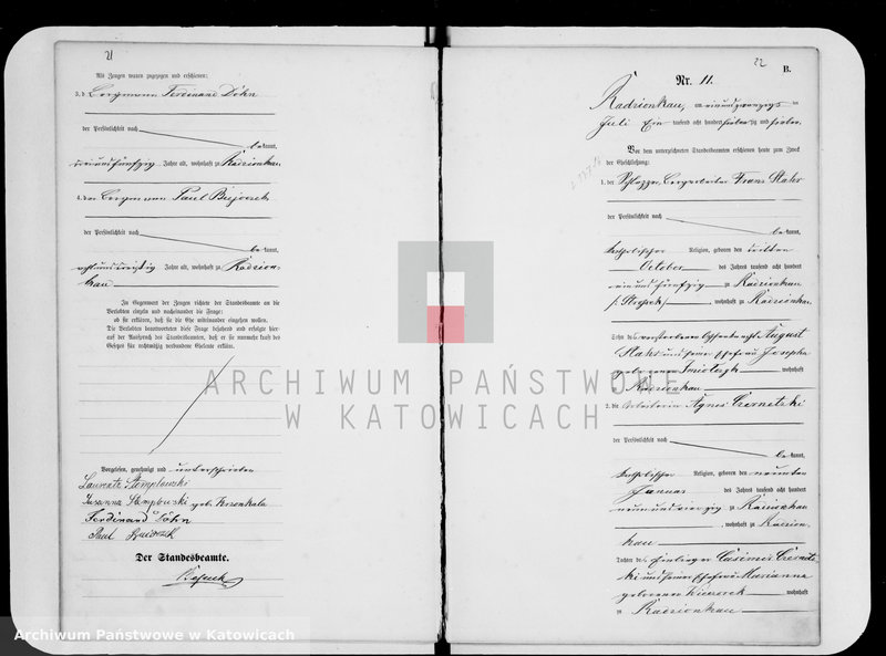 image.from.unit.number "Księga małżeństw za rok 1877 [nr 1-26]"