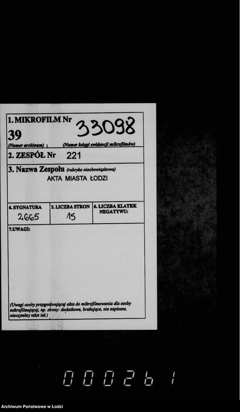 Obraz 2 z jednostki "Ob otčete gorodskoj kassy za 1901 god"