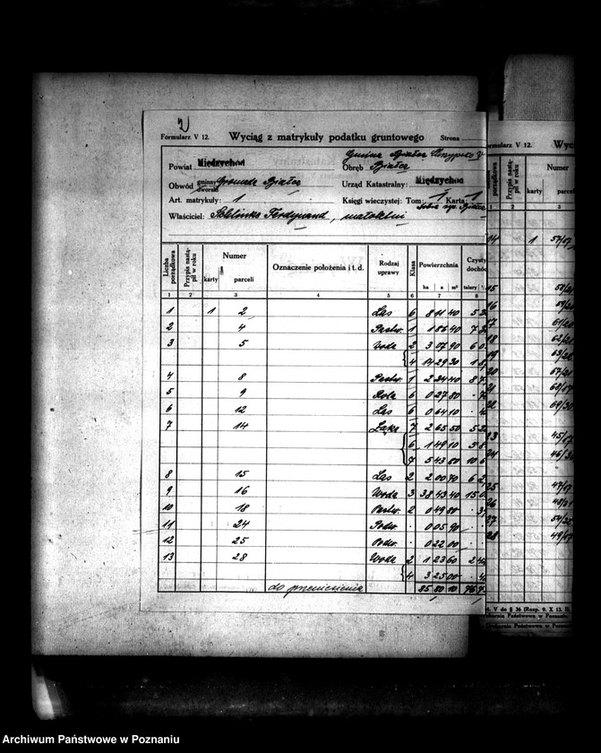 Obraz 6 z jednostki "Przymusowy wykup majątku Chrzypsko Wielkie i Białcz powiatu międzychodzkiego"