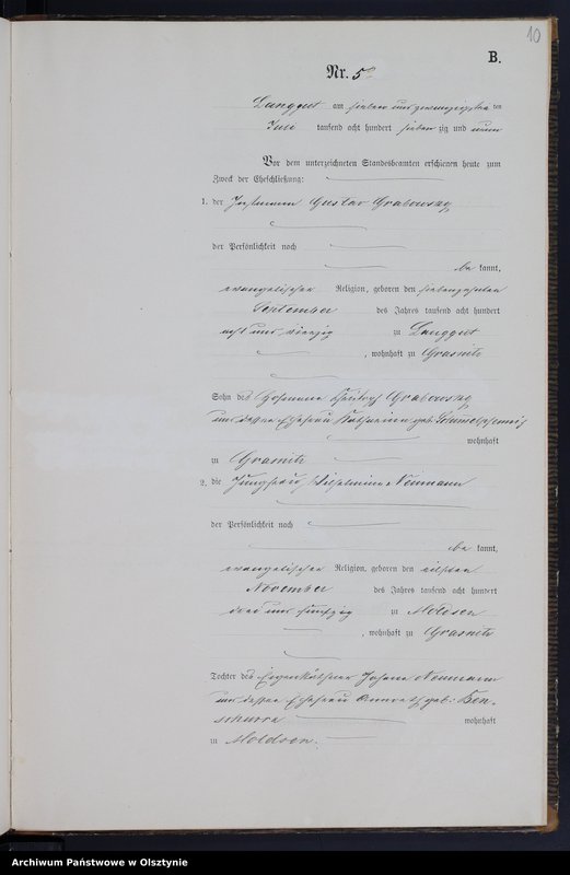 image.from.unit.number "Heiraths-Neben-Register Nr 1 - 8"