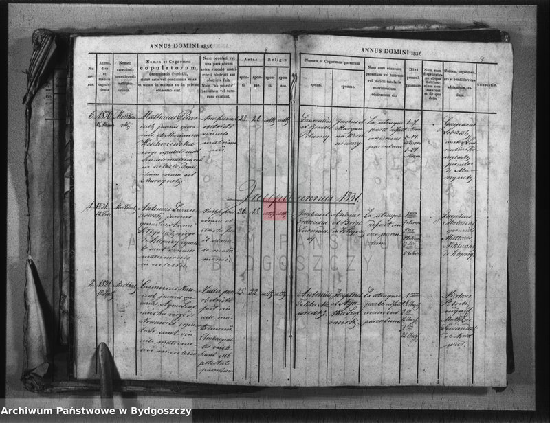 Obraz 7 z jednostki "Duplicete Metrice Parochia Murzynno"