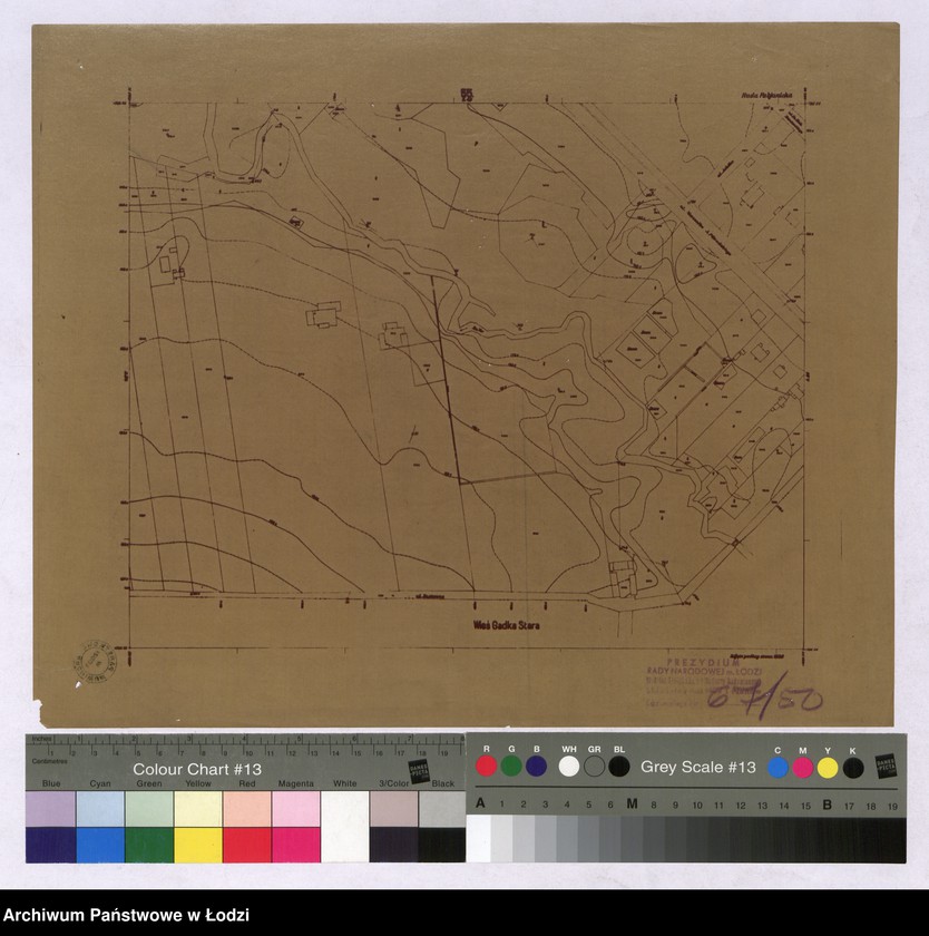 Obraz 1 z jednostki "Plan miasta Rudy Pabianickiej Sekcja 55"