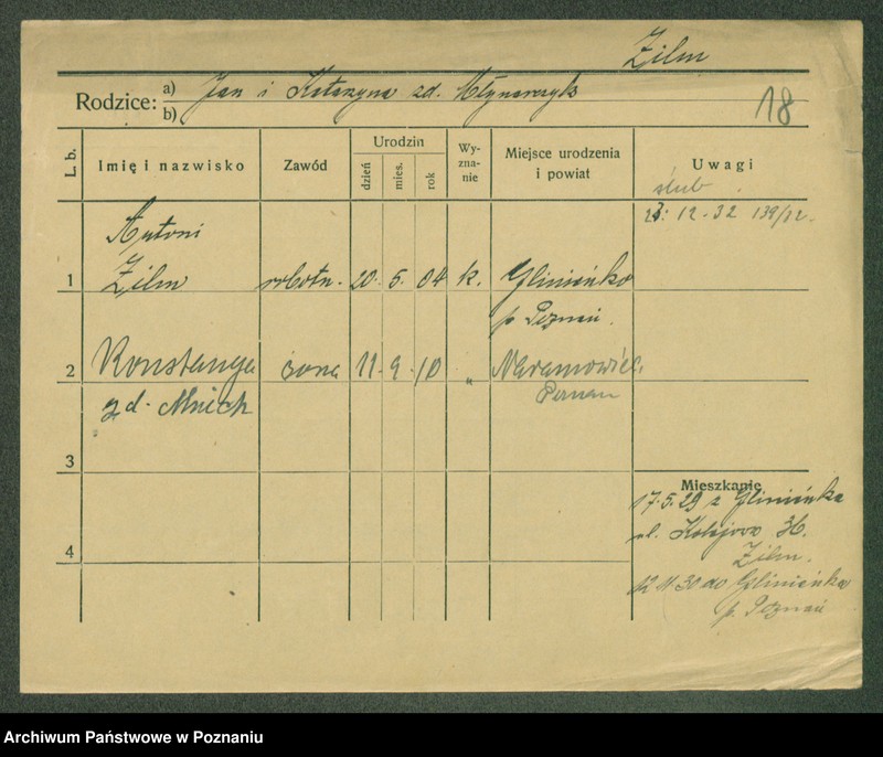 Obraz 20 z jednostki "Zilkowski - Zimmerman"