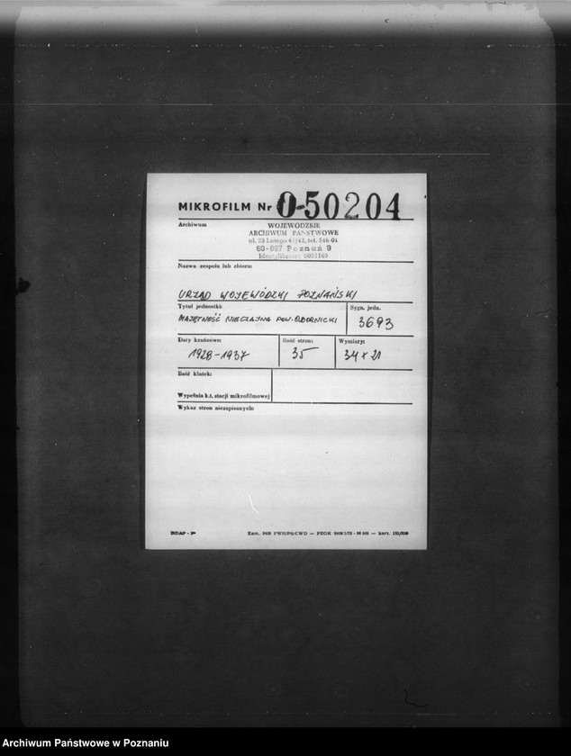 image.from.unit.number "Majętność Nieczajna powiat obornicki"