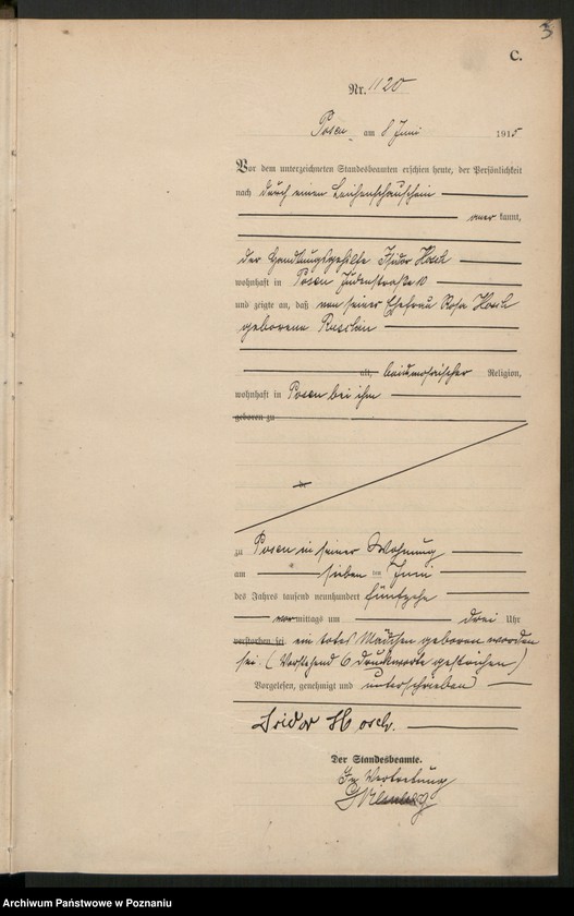 Obraz 5 z jednostki "Księga miejscowa zgonów tom III [Rejestr główny zgonów]"