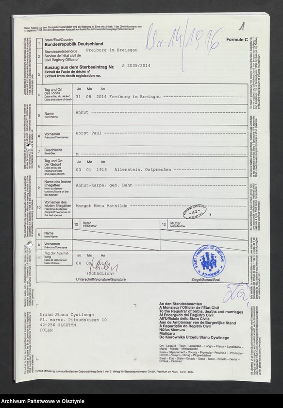 image.from.unit.number "Akta zbiorcze urodzeń z 1916 roku"
