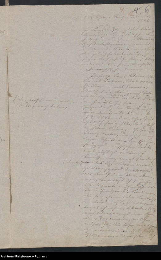 Obraz 9 z jednostki "A. betr. Karl Choninski /Koch beim Grafen Potulicki in Breslau/"